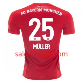 FC Bayern München Fodboldtrøjer Thomas Müller 25 Hjemmebanesæt 2019/20 Kort ærmer